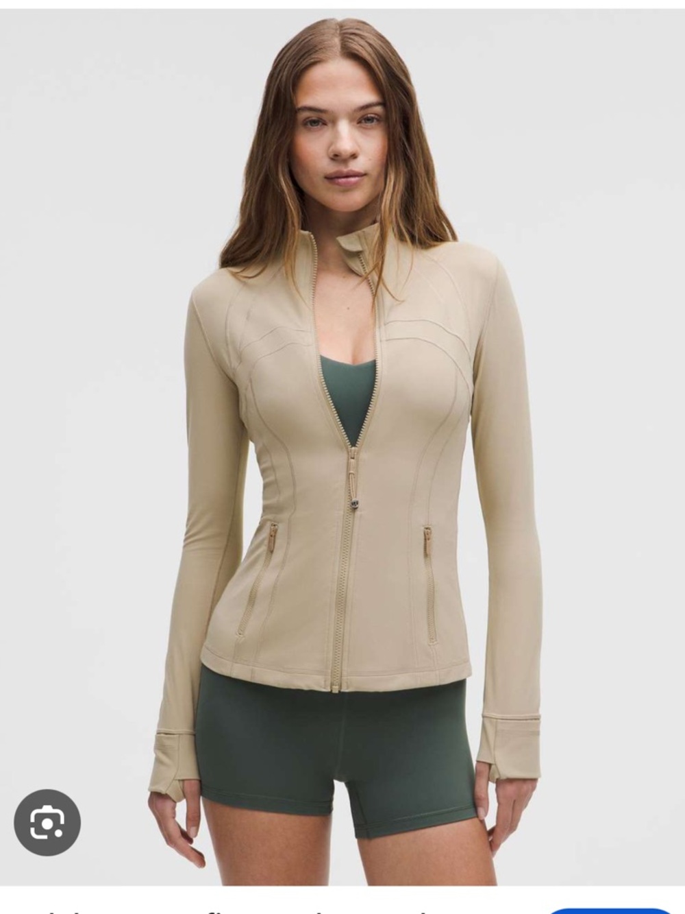 NEW Lululemon Define Jacket in Sheer Oak